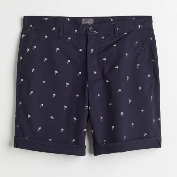 H&M Regular Fit Chino Shorts - Picture 1 of 7